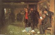 Ilya Repin Arrest Spain oil painting artist